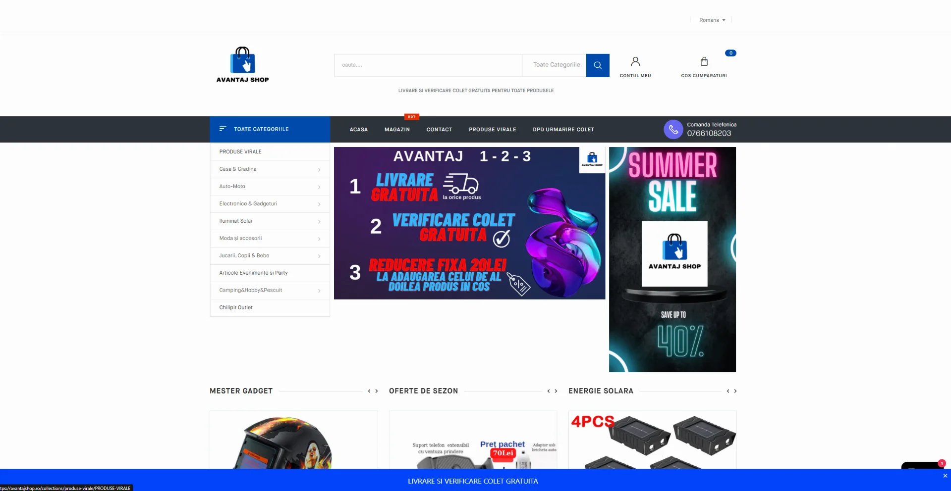 AvantajShop.ro — Retail online